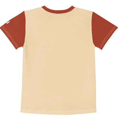Bezauberndes Kinder T-Shirt „Little Lion“ aus  Baumwolle. Niedlicher Löwen-Print, cooles Ringer-Design & weicher Tragekomfort. Jetzt Lieblings-Shirt sichern!