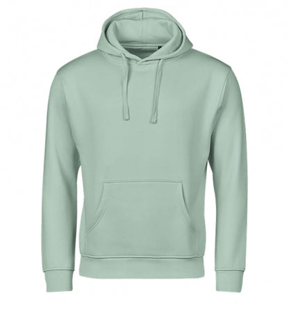 Herren Heavy Hoodie in Mint
mit lässiger Passform und cleanem, einfarbigem Design. Mit großer Kapuze samt Kordelzug, langen Ärmeln, breiten Rippbündchen und klassischer Kängurutasche auf der Vorderseite.