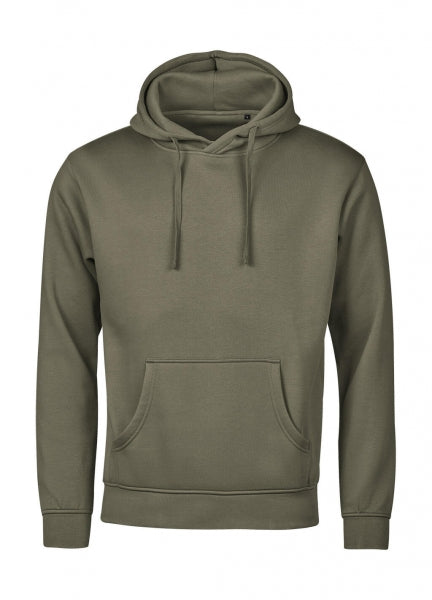 Herren Heavy Hoodie in Moss
mit lässiger Passform und cleanem, einfarbigem Design. Mit großer Kapuze samt Kordelzug, langen Ärmeln, breiten Rippbündchen und klassischer Kängurutasche auf der Vorderseite.