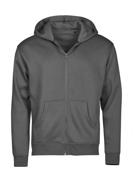 Herren Kapuzenpullover mit Reißverschluss in Powder Grey mit lässiger Passform und cleanem, einfarbigem Design. Mit großer Kapuze samt Kordelzug, langen Ärmeln, breiten Rippbündchen und klassischer Kängurutasche auf der Vorderseite.