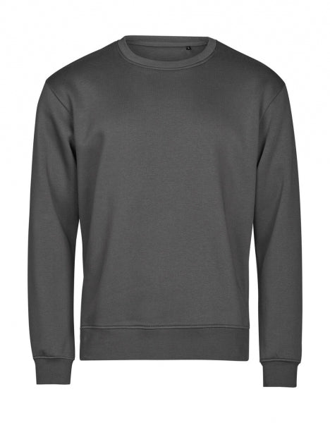Herren Sweatshirt in Schwarz mit lässiger Passform und cleanem, einfarbigem Design. 