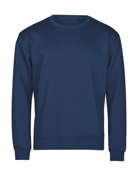 Herren Sweatshirt in Navy mit lässiger Passform und cleanem, einfarbigem Design. 
