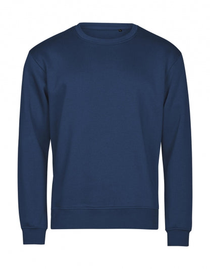 Herren Sweatshirt in Navy mit lässiger Passform und cleanem, einfarbigem Design. 