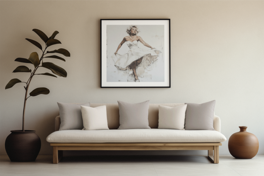 Unifarbener Kissenbezug aus 100 % Baumwolle in Greige und Ivory,  quadratisch aufgestellt. Erhältlich in den 5 Größen 35x35 cm (14"x14"), 40x40 cm (16"x16"), 45x45 cm (18"x18"), 55x55 cm (22"x22") sowie als Lendenkissen in 50x30 cm (20"x12").