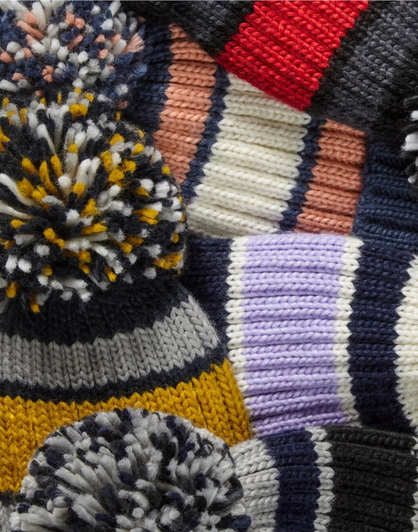 Unisex Strickmütze Ansicht in allen Farben
