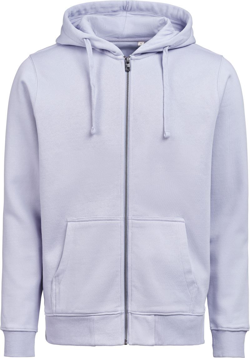 Schwere Kapuzenjacke Regular Fit in Aster mit lässiger Passform und cleanem, einfarbigem Design. Mit großer Kapuze samt Kordelzug, langen Ärmeln, breiten Rippbündchen und klassischer Kängurutasche auf der Vorderseite.